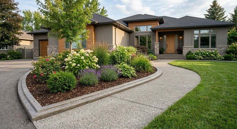 Cement Border Installation Service
